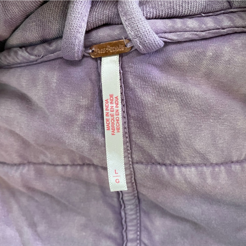 Free people jacket in lilac